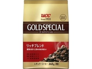 ＵＣＣ ゴールドスペシャル リッチ２４０ｇ  ×12 【全国送料無料】(一部地域別途)の画像