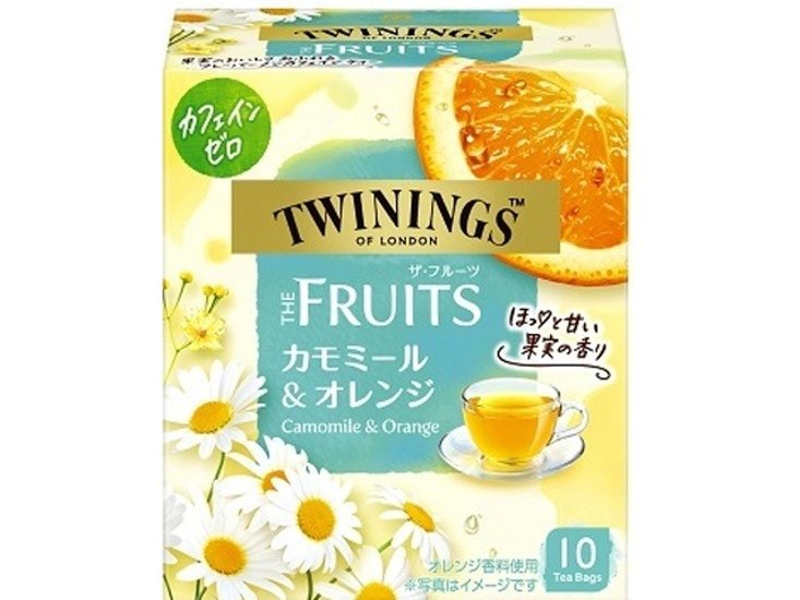 トワイニングザフルーツ カモミール＆オレンジ１０Ｐ ×24 【全国送料無料】(一部地域別途)画像