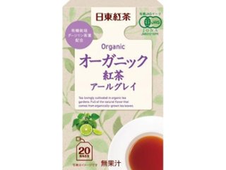 日東紅茶 オ−ガニック紅茶 アールグレイ２０Ｐ ×48 【全国送料無料】(一部地域別途)の画像