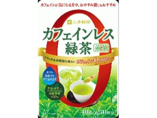 日東 カフェインレス緑茶 ４０ｇ ×24 【全国送料無料】(一部地域別途)の画像