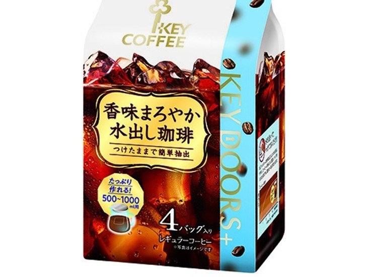 キー 香味まろやか水出し珈琲３０ｇ×４袋 ×12 【全国送料無料】(一部地域別途)画像