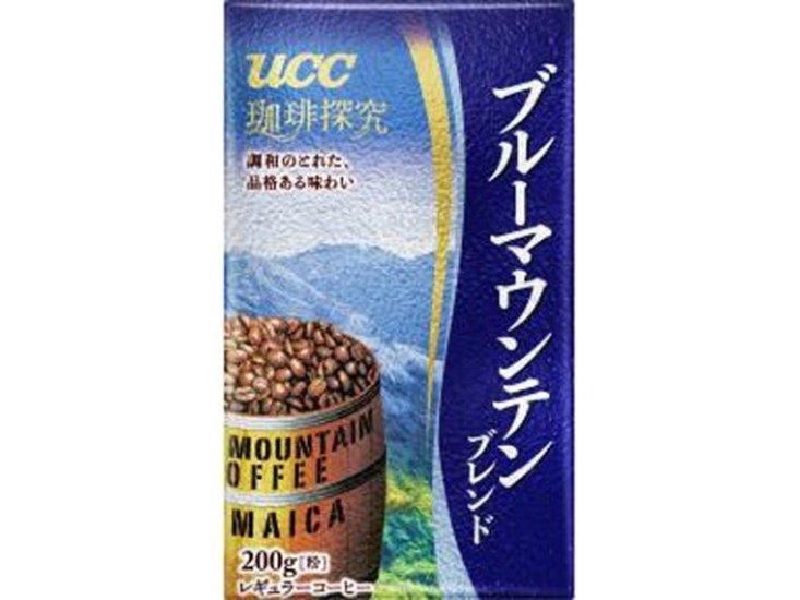 ＵＣＣ 珈琲探究 ブルーマウンテンＶＰ ２００ｇ ×24 【全国送料無料】(一部地域別途)画像