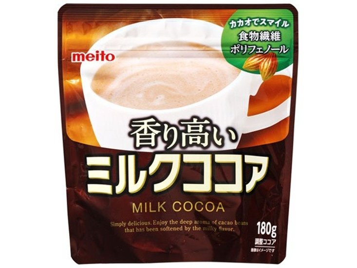 ｍｅｉｔｏ 香り高いミルクココア１８０ｇ  ×28 【全国送料無料】(一部地域別途)画像