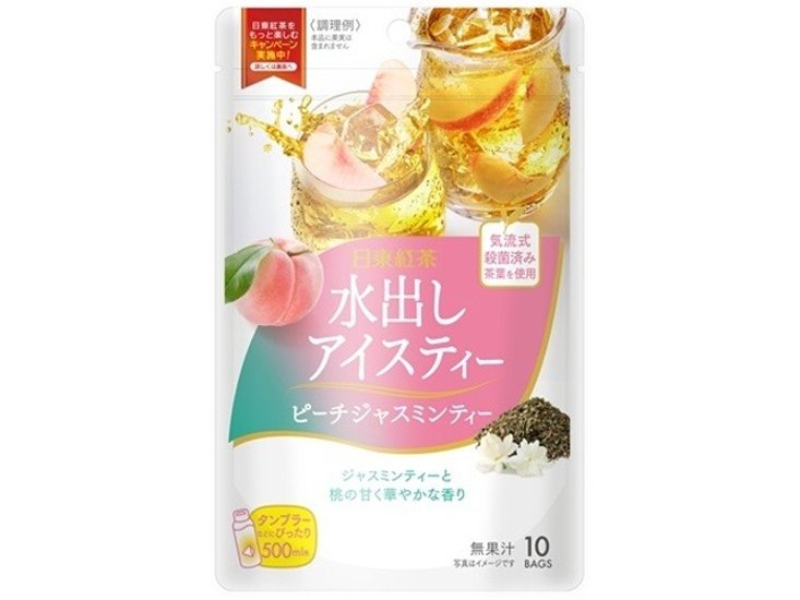 日東紅茶 水出しアイスティーピーチジャスミン３０ｇ  ×24 【全国送料無料】(一部地域別途)画像