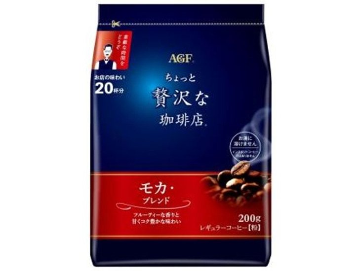 贅沢な珈琲店 レギュラーモカブレンド２００ｇ  ×12 【全国送料無料】(一部地域別途)画像