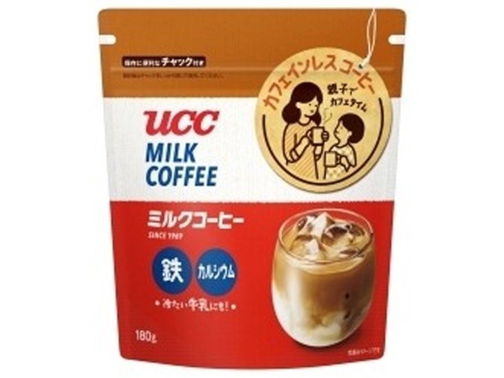 ＵＣＣ ミルクコーヒー袋 １８０ｇ  ×12 【全国送料無料】(一部地域別途)画像