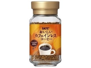 ＵＣＣ おいしいカフェインレスコーヒー瓶４５ｇ  ×12 【全国送料無料】(一部地域別途)の画像