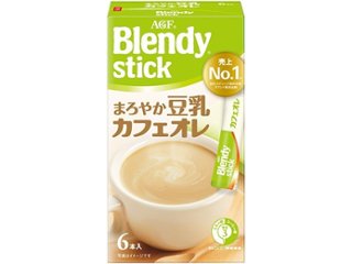 ブレンディスティック まろやか豆乳カフェオレ６本 ×24 【全国送料無料】(一部地域別途)の画像