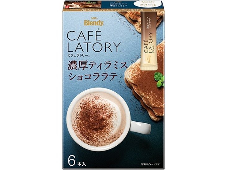 カフェラトリー 濃厚ティラミスショコララテ ６本  ×24 【全国送料無料】(一部地域別途)画像