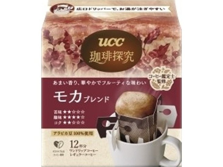 ＵＣＣ 珈琲探究 モカブレンド１２Ｐ ×12 【全国送料無料】(一部地域別途)画像