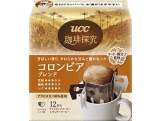ＵＣＣ 珈琲探究 コロンビアブレンド１２Ｐ ×12 【全国送料無料】(一部地域別途)の画像