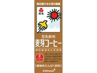 キッコーマン ソイＦ 麦芽コーヒー 紙２００ｍｌ  ×18 【全国送料無料】(一部地域別途)の画像