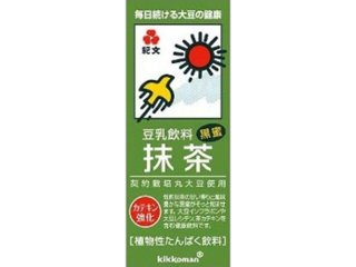 キッコーマン ソイＦ 豆乳飲料抹茶スリムタイプ紙２００ｍｌ  ×18 【全国送料無料】(一部地域別途)の画像