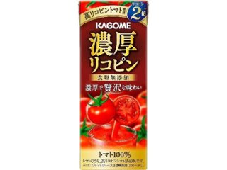 カゴメ 濃厚リコピン １９５ｍｌ ×24 【全国送料無料】(一部地域別途)の画像