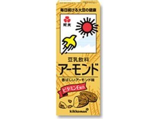 キッコーマン ソイＦ 豆乳飲料アーモンド紙２００ｍｌ  ×18 【全国送料無料】(一部地域別途)の画像