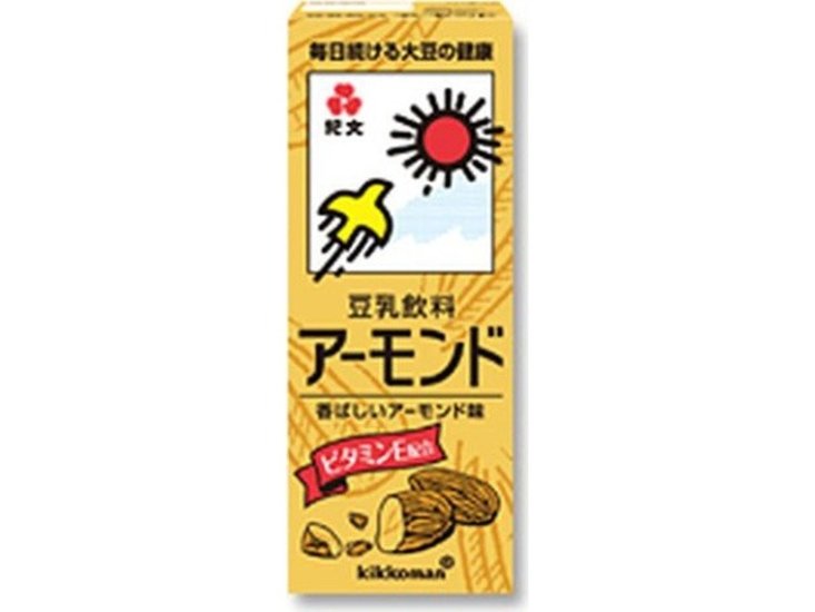キッコーマン ソイＦ 豆乳飲料アーモンド紙２００ｍｌ  ×18 【全国送料無料】(一部地域別途)画像