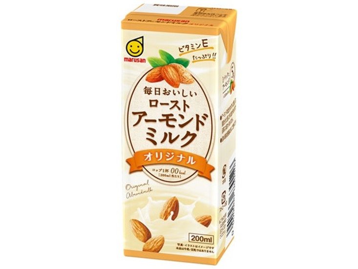 マルサン ローストアーモンドミルク 紙２００ｍｌ ×24 【全国送料無料】(一部地域別途)画像
