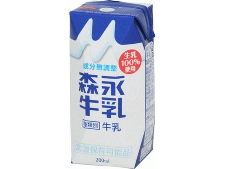 森乳 森永牛乳プリズマ 紙２００ｍｌ  ×12 【全国送料無料】(一部地域別途)画像