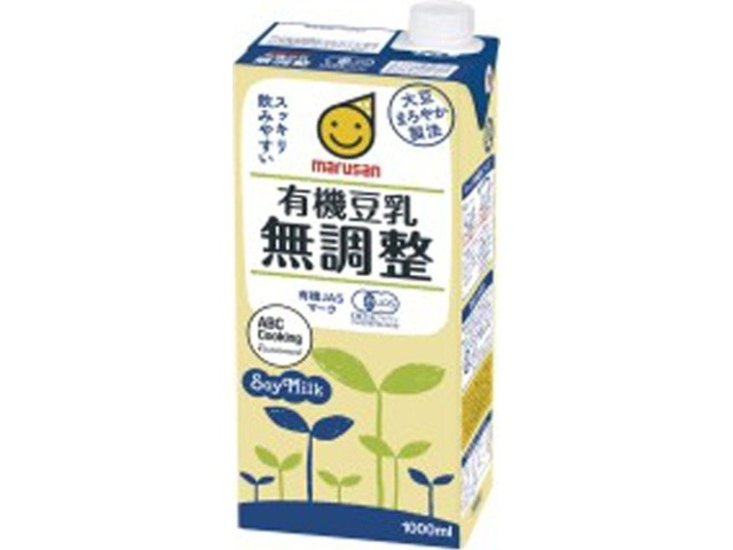 マルサン 有機豆乳無調整 １Ｌ ×6 【全国送料無料】(一部地域別途)画像