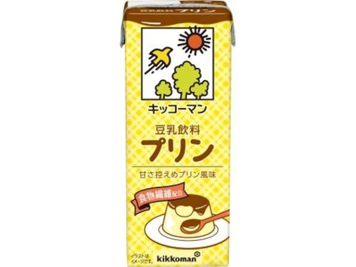 キッコーマン ソイＦ 豆乳飲料プリン 紙２００ｍｌ ×18 【全国送料無料】(一部地域別途)画像