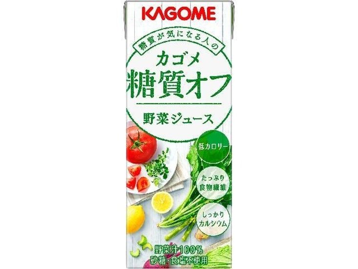 カゴメ 野菜ジュース糖質オフ ２００ｍｌ ×24 【全国送料無料】(一部地域別途)画像