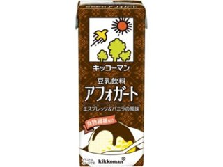 キッコーマン ソイＦ 豆乳飲料アフォガート 紙２００ｍｌ ×18 【全国送料無料】(一部地域別途)の画像