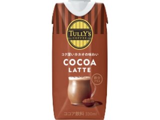 タリーズ ココアラテ 紙３３０ｍｌ ×12 【全国送料無料】(一部地域別途)の画像