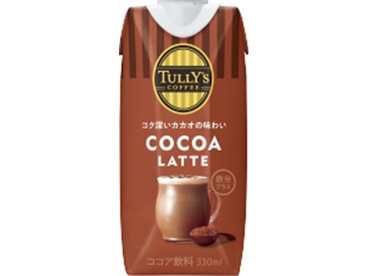 タリーズ ココアラテ 紙３３０ｍｌ ×12 【全国送料無料】(一部地域別途)画像
