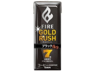 ファイア ゴールドラッシュ ブラック紙２００ｍｌ ×24 【全国送料無料】(一部地域別途)の画像