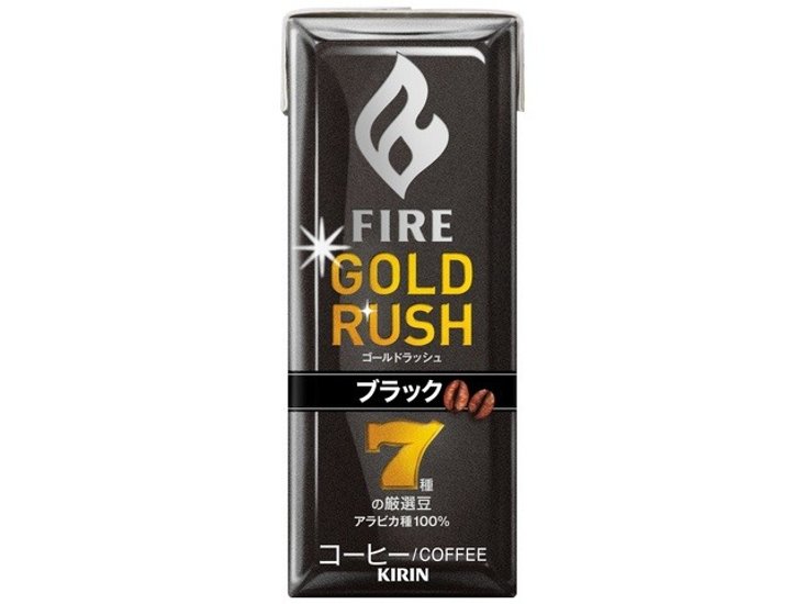 ファイア ゴールドラッシュ ブラック紙２００ｍｌ ×24 【全国送料無料】(一部地域別途)画像