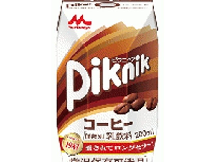 森乳 ピクニック コーヒープリズマ２００ｍｌ  ×24 【全国送料無料】(一部地域別途)画像