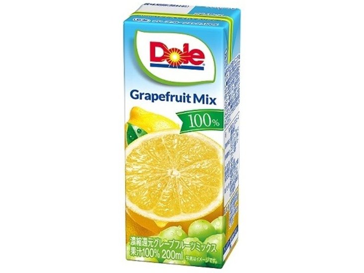 Ｄｏｌｅ ＧＦミックス１００％２００ｍｌ ×18 【全国送料無料】(一部地域別途)画像