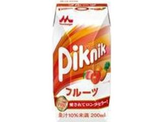 森乳 ピクニック フルーツプリズマ２００ｍｌ ×24 【全国送料無料】(一部地域別途)の画像