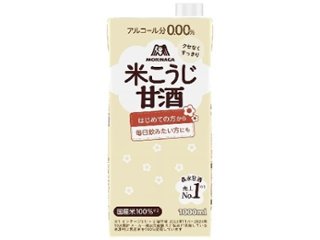 森永 やさしい米麹甘酒 １０００ｍｌ   ×6 【全国送料無料】(一部地域別途)の画像