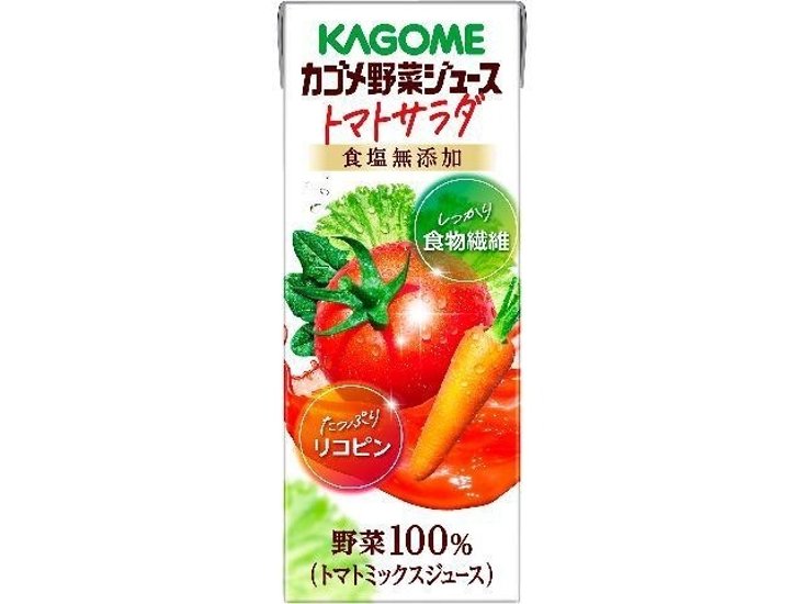 カゴメ 野菜ジューストマトサラダ２００ｍｌ  ×24 【全国送料無料】(一部地域別途)画像