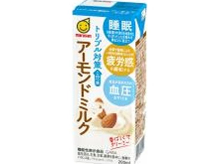 マルサン トリプル対策 アーモンドミルク紙２００ ×24 【全国送料無料】(一部地域別途)画像