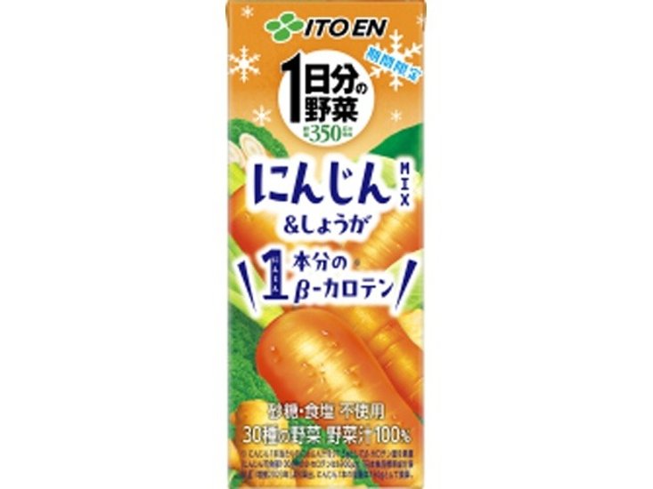 伊藤園 １日分の野菜にんじんｍｉｘ 紙２００ｍｌ ×24 【全国送料無料】(一部地域別途)画像