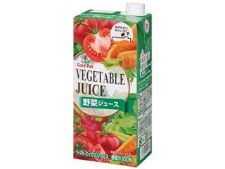 ゴールドパック 野菜ジュース １Ｌ ×6 【全国送料無料】(一部地域別途)の画像