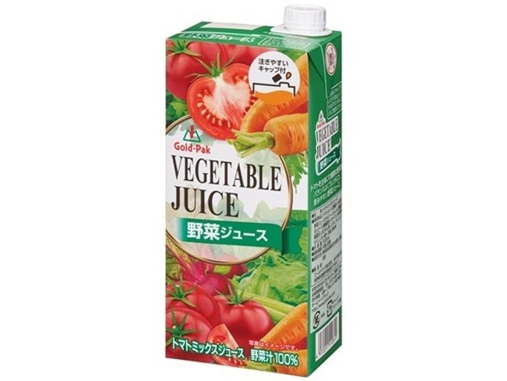 ゴールドパック 野菜ジュース １Ｌ ×6 【全国送料無料】(一部地域別途)画像