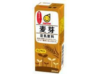 マルサン 豆乳飲料 麦芽２００ｍｌ ×24 【全国送料無料】(一部地域別途)の画像