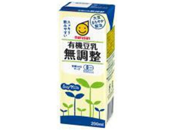 マルサン 有機豆乳 無調整２００ｍｌ ×24 【全国送料無料】(一部地域別途)画像