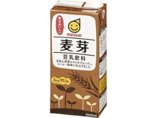 マルサン 麦芽豆乳 １Ｌ ×6 【全国送料無料】(一部地域別途)の画像