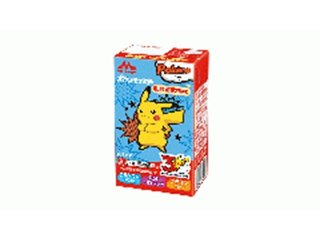 森乳 ポケモンドリンク 紙１２５ｍｌ  ×24 【全国送料無料】(一部地域別途)の画像