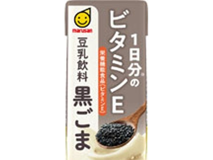 マルサン １日分のビタミンＥ豆乳黒ごま２００ｍｌ  ×24 【全国送料無料】(一部地域別途)画像