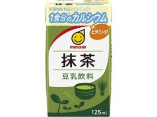 マルサン 豆乳飲料抹茶 １食分のカルシウム紙１２５ ×24 【全国送料無料】(一部地域別途)の画像