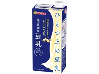 マルサン ひとつ上の豆乳成分無調整豆乳紙１Ｌ ×6 【全国送料無料】(一部地域別途)の画像
