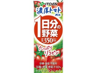 伊藤園 紙１日分の野菜濃厚トマトｍｉｘ２００ｍｌ ×24 【全国送料無料】(一部地域別途)の画像