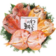2026年お中元特別企画 わじまの朝　のどぐろ開きと干物セット 【全国送料無料】の画像