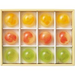 2026年お中元特別企画 ザ・スウィーツ　フルフルフルーツゼリー（１２個）  ＳＦＦＦＧ１２ 【全国送料無料】の画像