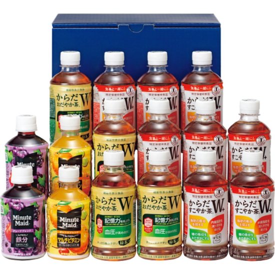 2026年お中元特別企画 コカ・コーラ健康飲料詰合せ（１６本）  ＣＫＤ−３０Ａ 【全国送料無料】画像